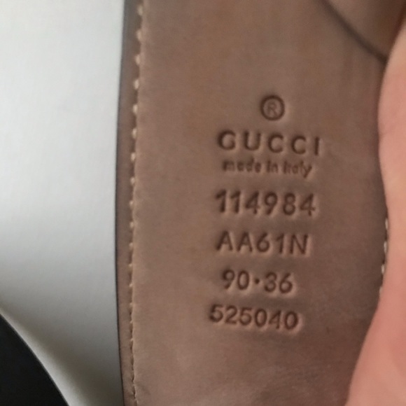 Real Gucci belt - Picture 2 of 2